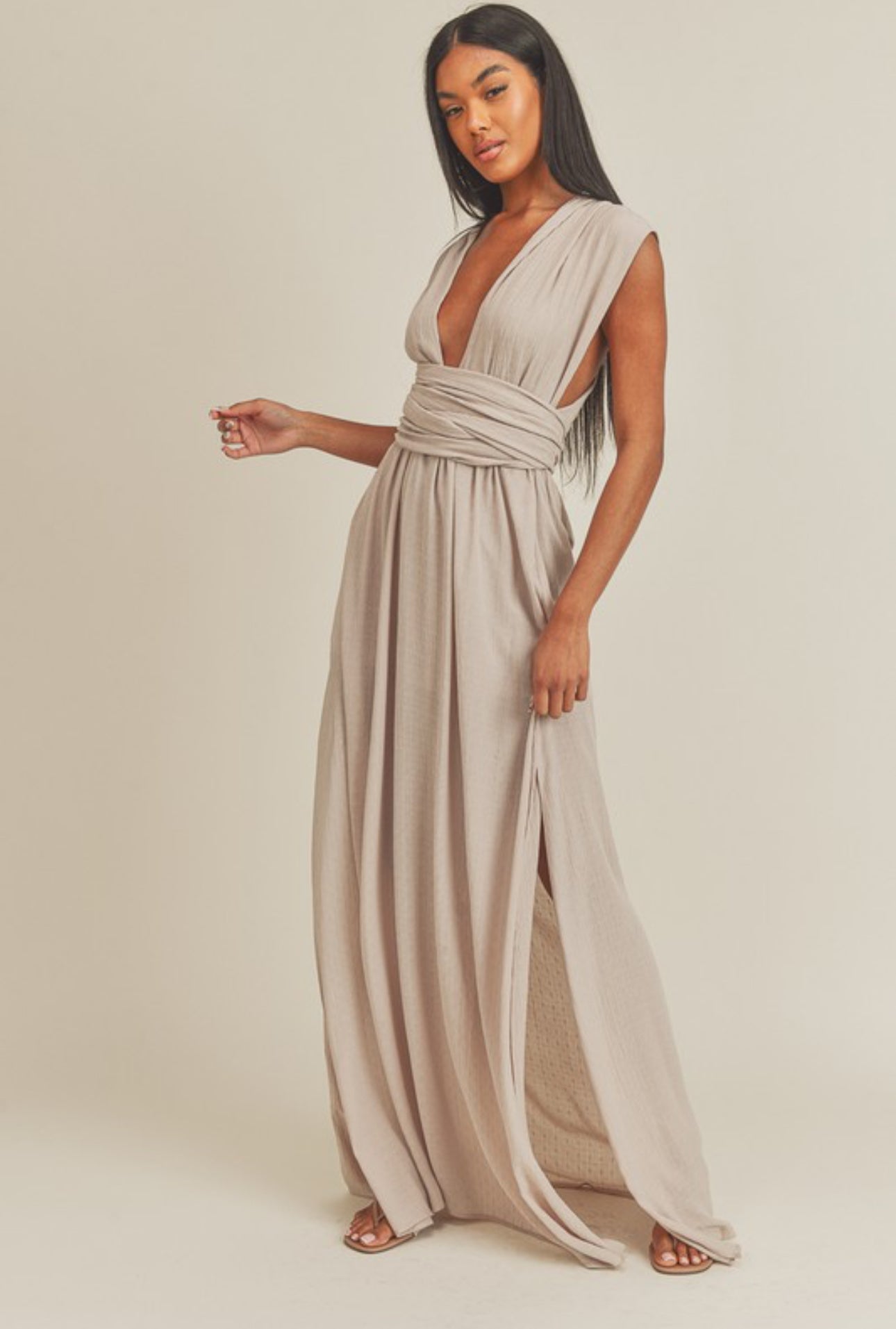 Cross body maxi