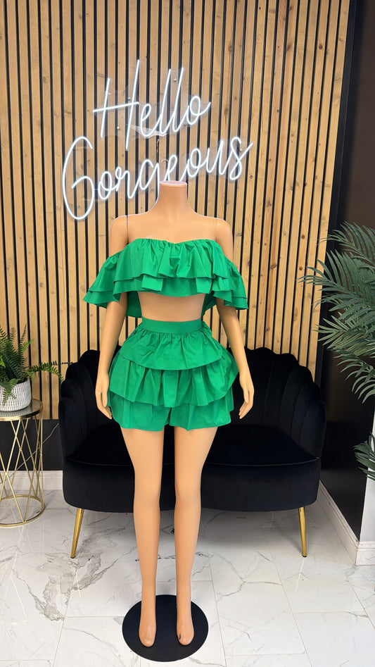 Flirty Ruffle Set