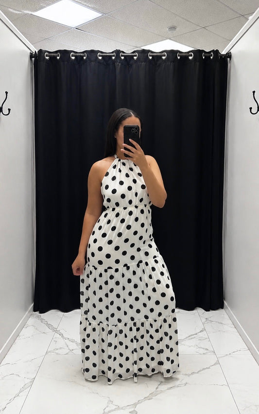 Polka dot Vibe Maxi