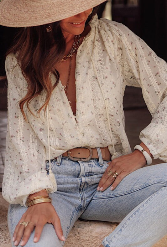 Floral blouse